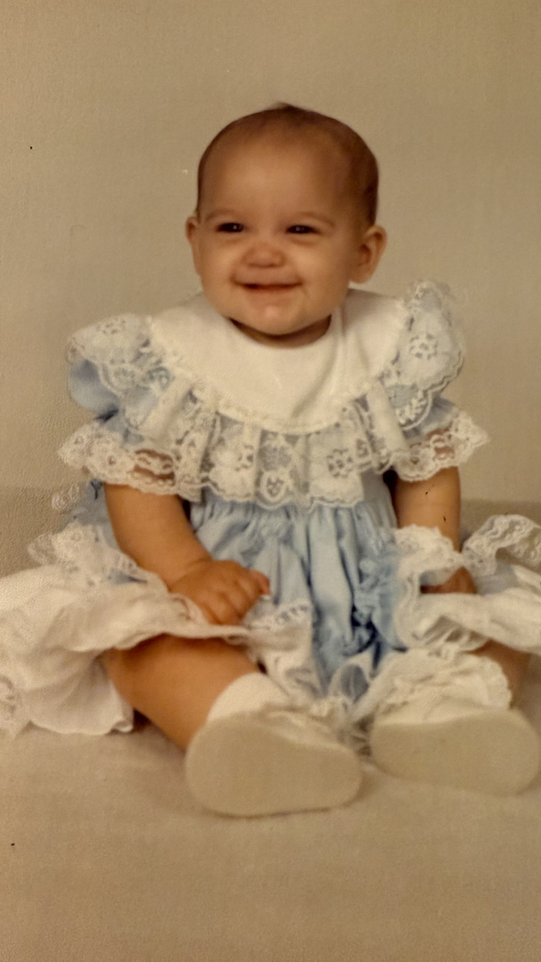 Baby photo of Courtney Dovel